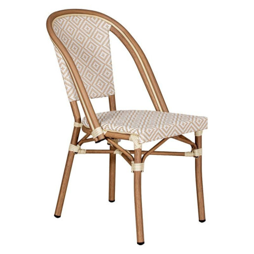 Silla exterior beige