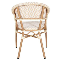 Silla exterior beige