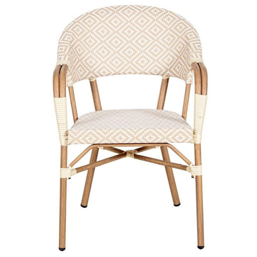Silla exterior beige