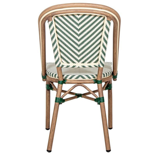 Silla exterior verde