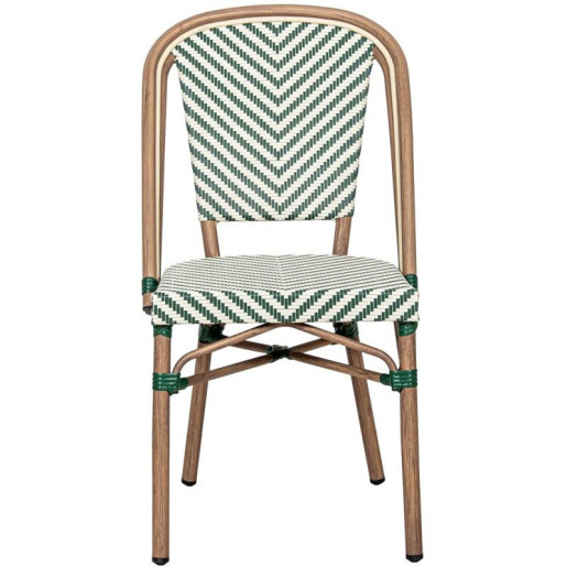 Silla exterior verde