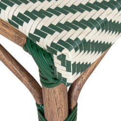 Silla exterior verde