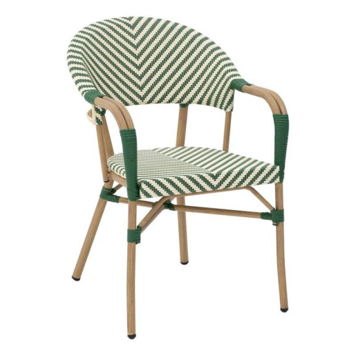 Silla exterior verde