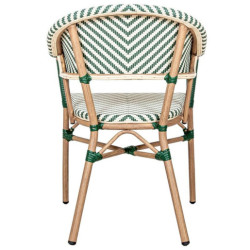 Silla exterior verde
