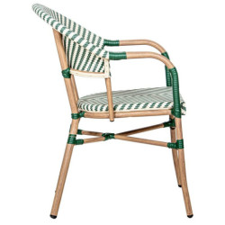 Silla exterior verde