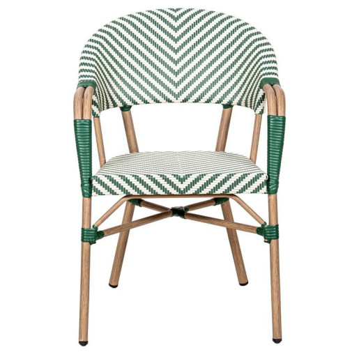 Silla exterior verde