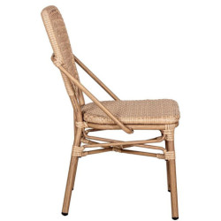 Silla exterior natural
