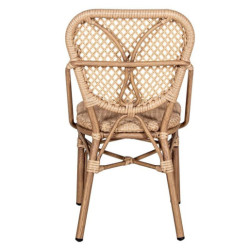 Silla exterior natural