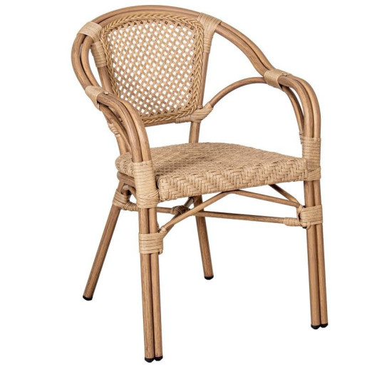 Silla exterior natural
