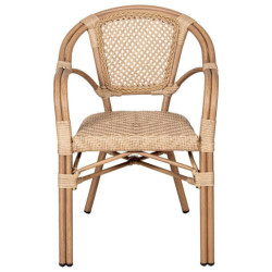 Silla exterior natural