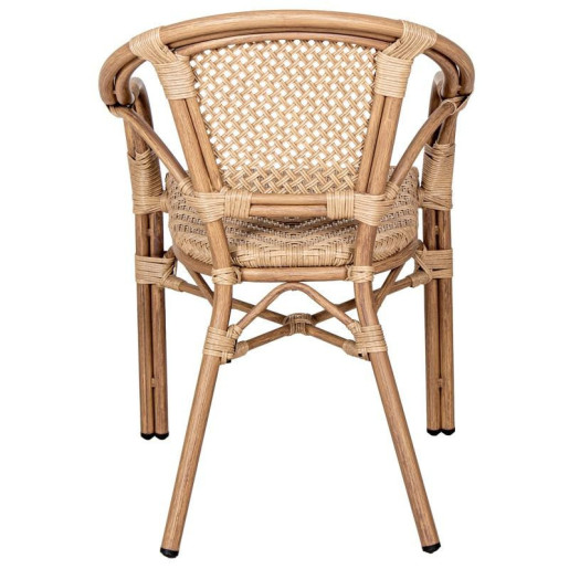 Silla exterior natural