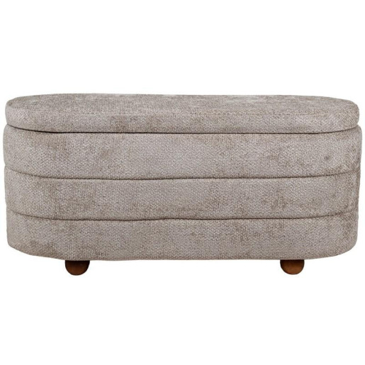Set 2 puf marron claro