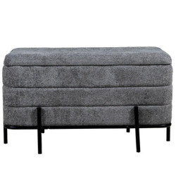Set 2 puf gris