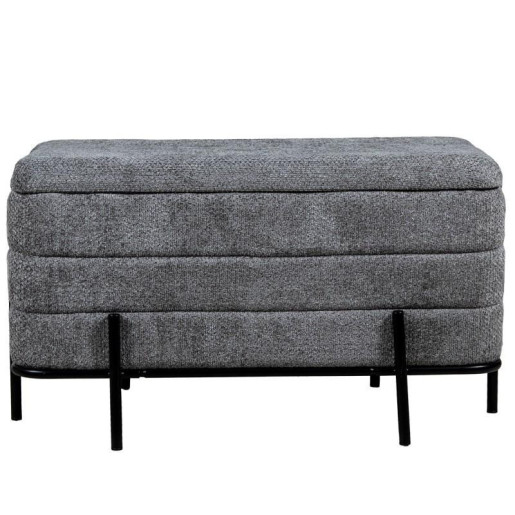Set 2 puf gris