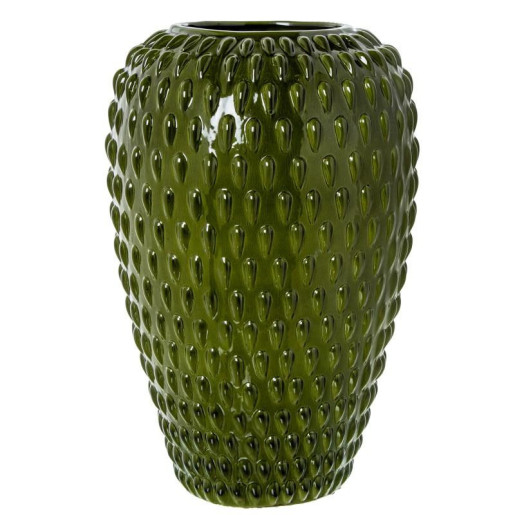 Jarron verde brillo