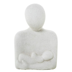 Figura mujer gris arena