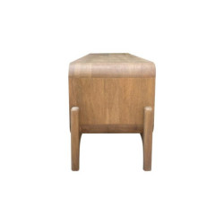 Mueble tv natural y piedra