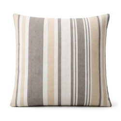 Cojin blanco, beige y gris