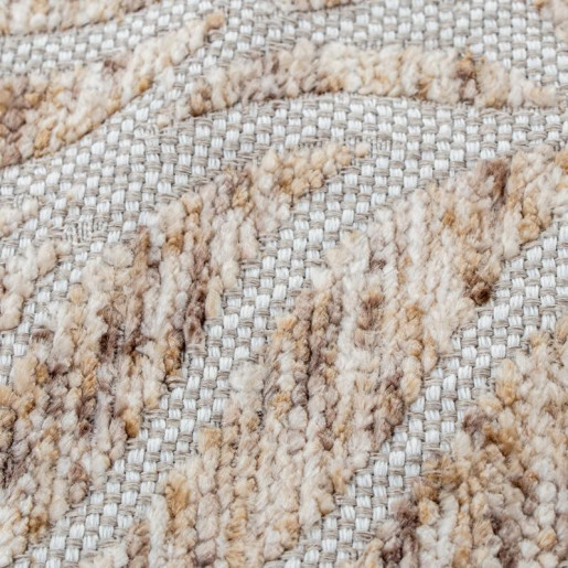 Cojin blanco y beige