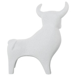 Figura toro blanco arena