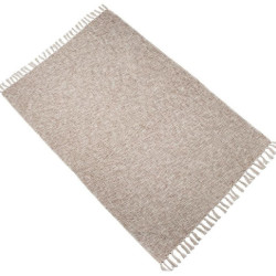 Manta gris y marron