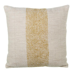 Cojin blanco y beige