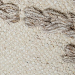 Cojin beige y gris