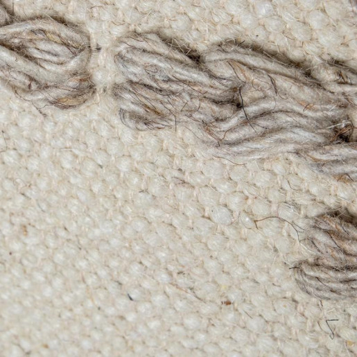 Cojin beige y gris