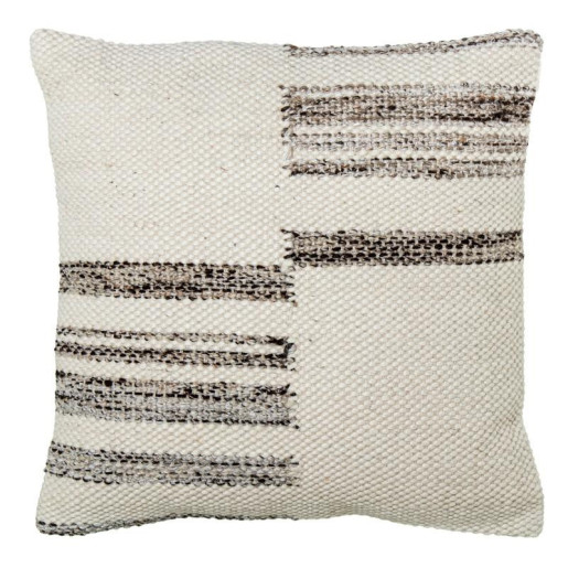 Cojin beige y gris