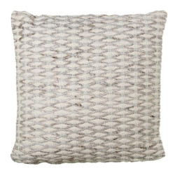 Cojin beige y gris