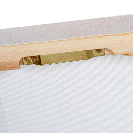 Set 2 cuadros lienzo blanco y beige