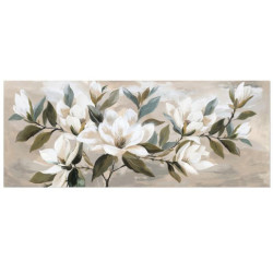 Cuadro blanco y verde
