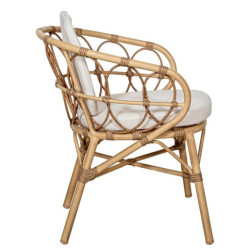 Silla aluminio y natural