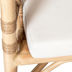 Silla aluminio y natural