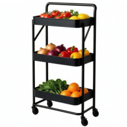 Carrito almacenamiento metal