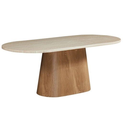 Mesa comedor natural