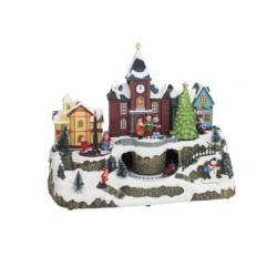 Pueblo navideño