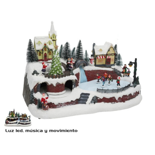 Pueblo navideño