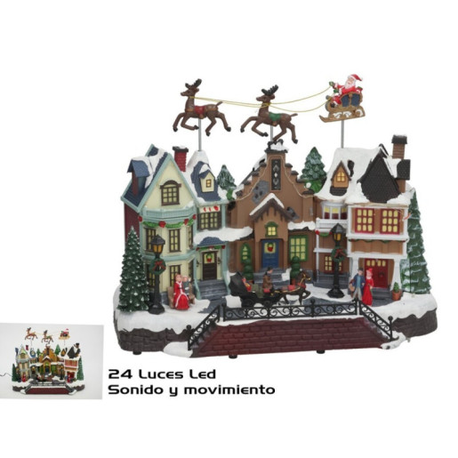 Pueblo navideño