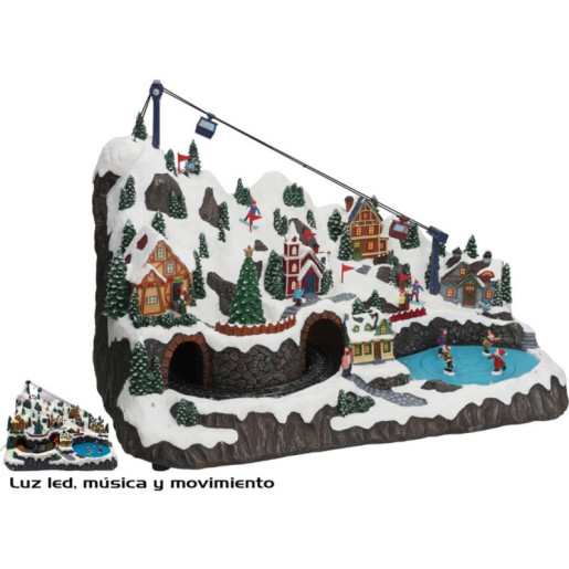 Pueblo navideño