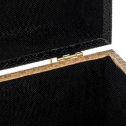 Set 3 cajas beige y negro