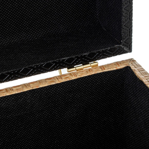 Set 3 cajas beige y negro