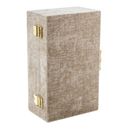 Set 2 cajas gris topo