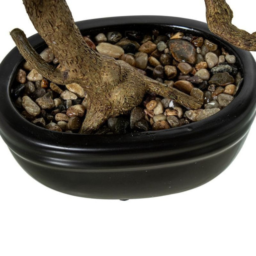 Bonsai artificial verde y marron