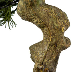 Bonsai artificial verde y marron