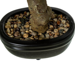 Bonsai artificial verde y marron