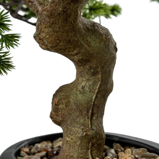 Bonsai artificial verde y marron