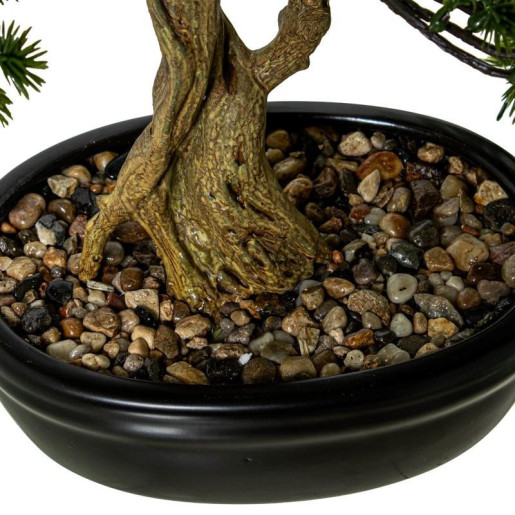 Bonsai artificial verde y marron