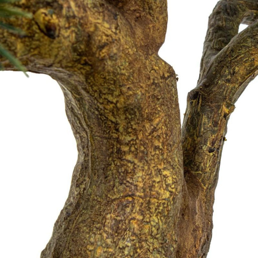 Bonsai artificial verde y marron