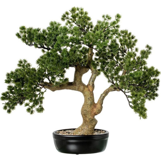 Bonsai artificial verde y marron
